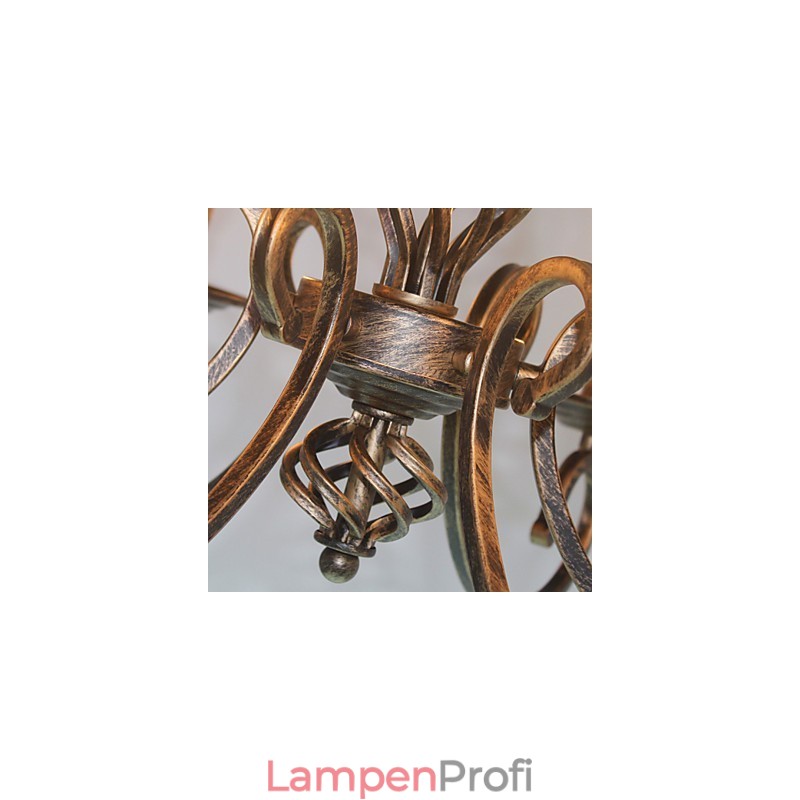 Retro Einfache Lampe Kupferfarbene Lampe Kerzenlampe