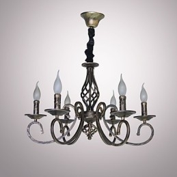 Retro Einfache Lampe Kupferfarbene Lampe Kerzenlampe