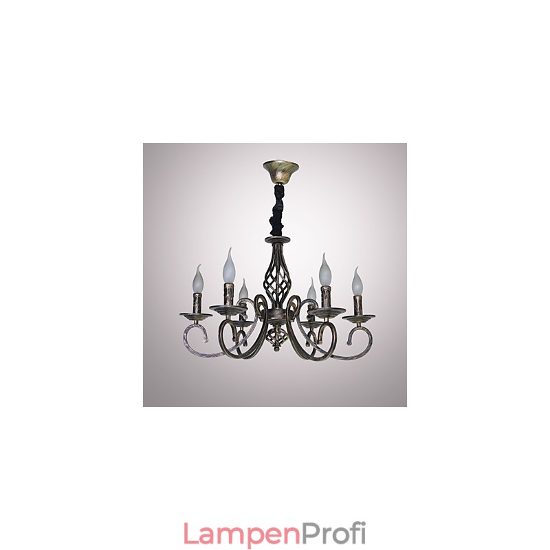 Retro Einfache Lampe Kupferfarbene Lampe Kerzenlampe