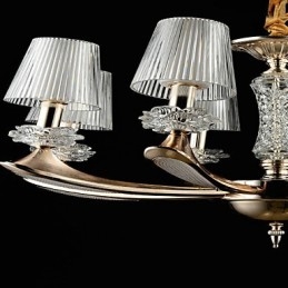 Moderne zeitgenössische traditionelle klassische Zinklegierungsfunktion für Kristall-Mini-Metallpendelleuchte