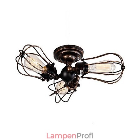 Retro-Malerei-Funktion für Mini-Designer-Metall-Kronleuchter Retro-Malerei-Funktion für Mini-Designer-Metall-Kronleuchter