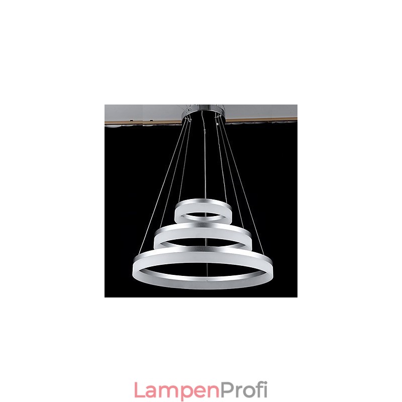 Runde Kronleuchter Lichter Beleuchtung Moderne Acryl Lampen Luxuriöse Drei Ringe Decke Leuchten