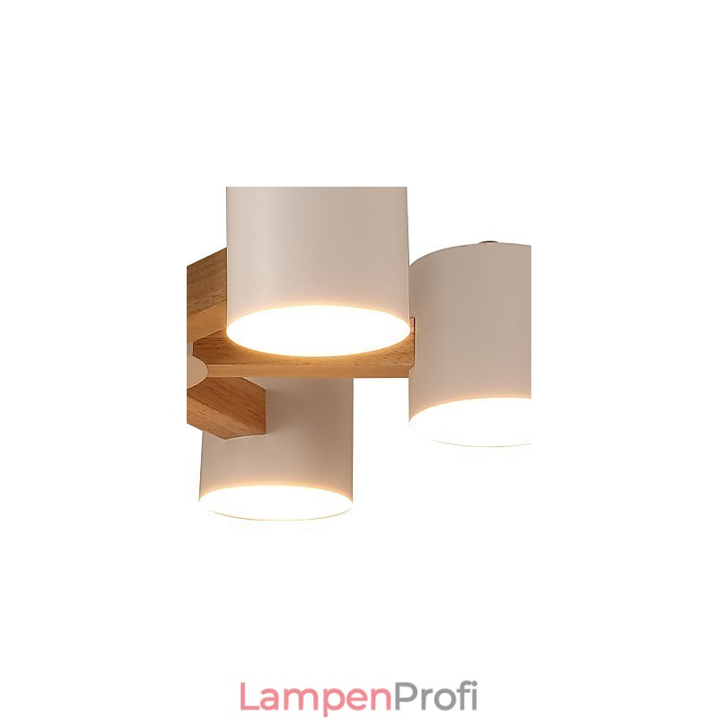 Kronleuchter mit 6 Lichtern, modern, zeitgenössisch, traditionell, klassisch, Vintage, Landhausstil, Holz-Funktion für Holz