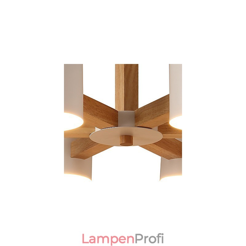 Kronleuchter mit 6 Lichtern, modern, zeitgenössisch, traditionell, klassisch, Vintage, Landhausstil, Holz-Funktion für Holz