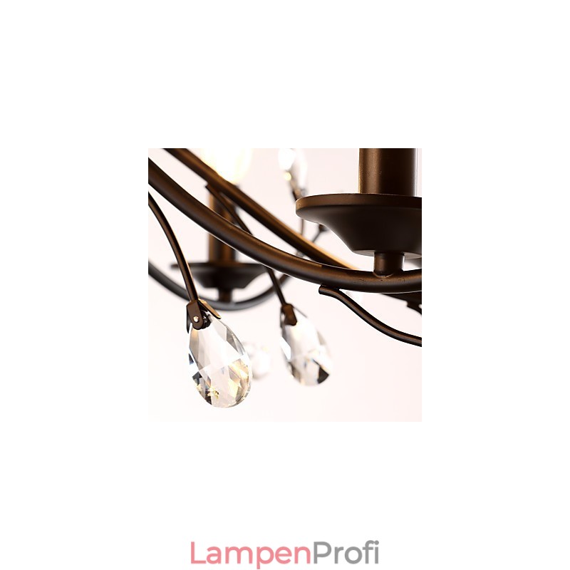 12 Lichter Kristall Kronleuchter Modern Zeitgenössisch Traditionell Klassisch Vintage Retro Country Malerei Feature
