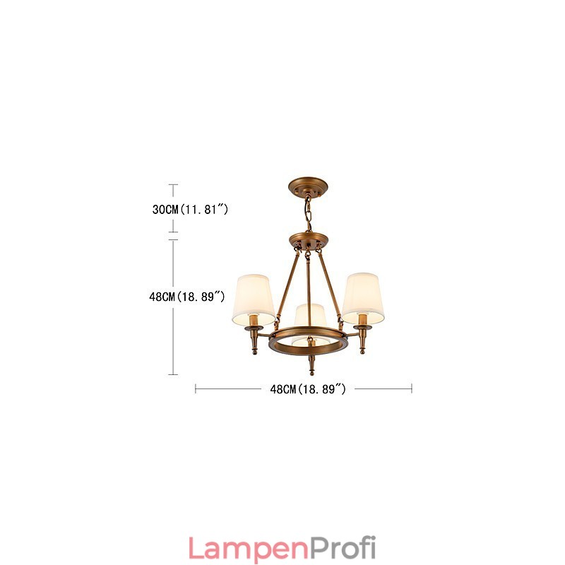 Kronleuchter und Deckenleuchten 3 Lichter Ein Licht Zwei Stil Unterputzleuchte Modern Zeitgenössisch Traditionell Klassisch Rustikal Malerei