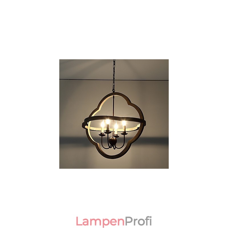 Vintage Metall American Industrial Loft Malerei Farbe Holz Kronleuchter Lampe die Indoor Dekorieren Pendelleuchte