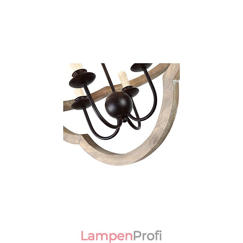 Vintage Metall American Industrial Loft Malerei Farbe Holz Kronleuchter Lampe die Indoor Dekorieren Pendelleuchte