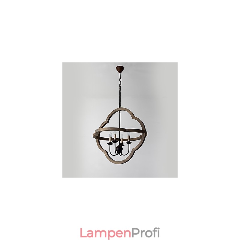 Vintage Metall American Industrial Loft Malerei Farbe Holz Kronleuchter Lampe die Indoor Dekorieren Pendelleuchte