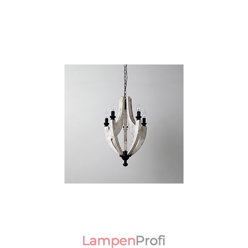 Vintage Malerei Feature Mini Stil Holz Bambus Kronleuchter Lampe die Dekorieren Pendelleuchte