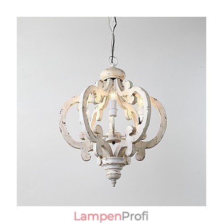 Vintage Malerei Feature Mini Stil Holz Bambus Kronleuchter Lampe die Dekorieren Pendelleuchte