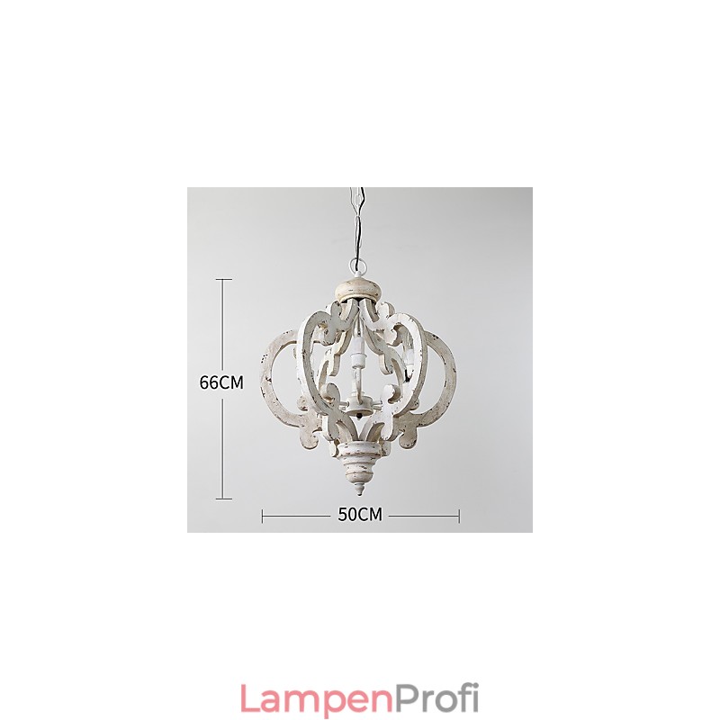 Vintage Malerei Feature Mini Stil Holz Bambus Kronleuchter Lampe die Dekorieren Pendelleuchte