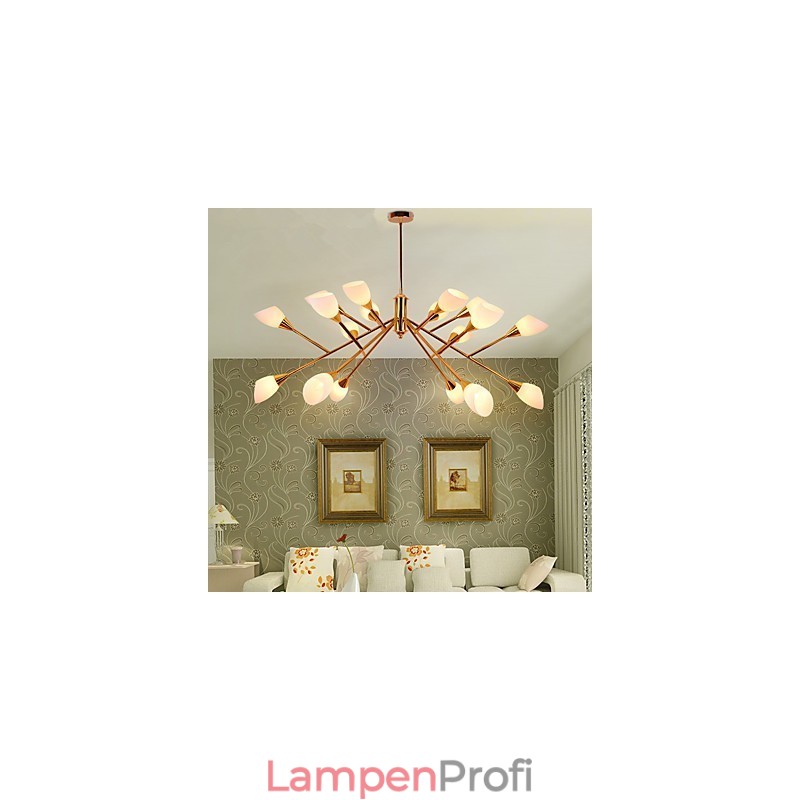 Nordic Einfache Atmosphärische Pastoralen Kronleuchter Kreative Lobby Kronleuchter Lampe