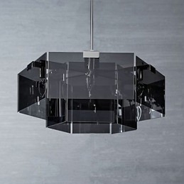 Rustikales Lodge-Malerei-Feature für Designer, Metall-Kronleuchter für den Innenbereich mit 6 Glühbirnen