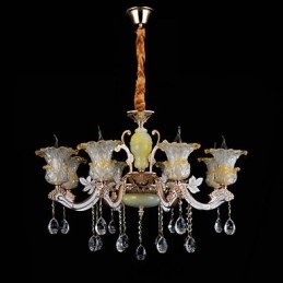 Moderne zeitgenössische traditionelle klassische Zinklegierungsfunktion für Kristall-Mini-Metallpendelleuchte