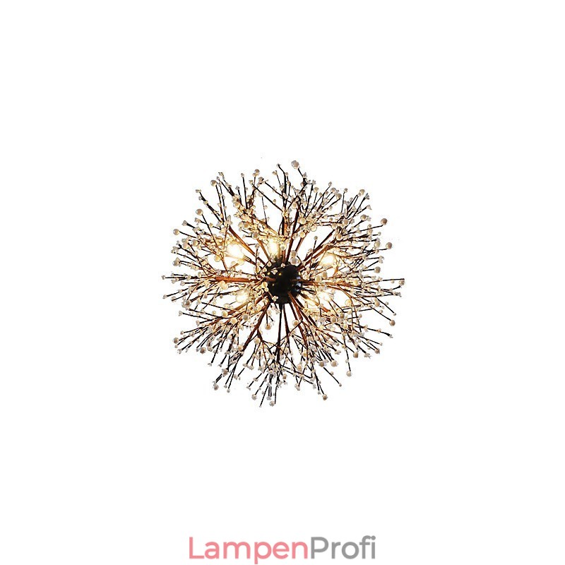 Moderner Kronleuchter Feuerwerk Vintage Schmiedeeisen mit 8 Lichtern Kronleuchter Insel Pendelleuchte Deckenleuchte