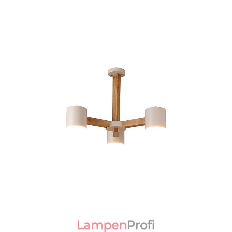 Kronleuchter mit 3 Lichtern, modern, zeitgenössisch, traditionell, klassisch, Vintage, Landhausstil, Holz-Funktion für Holz