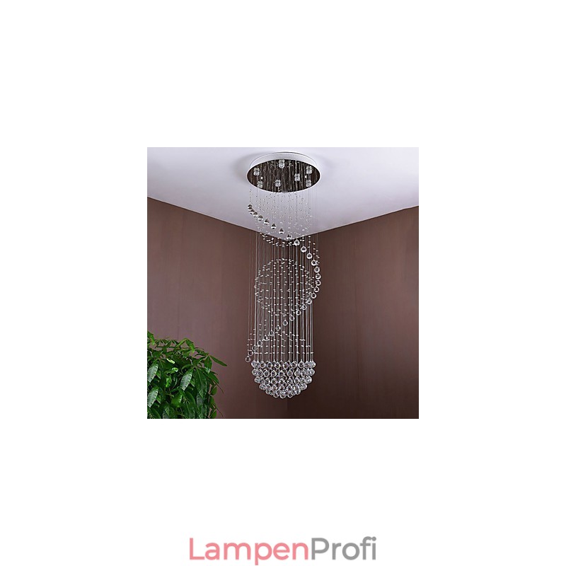Kristall Deckenleuchter Pendelleuchte Indoor Home Hängende Beleuchtung Lampen Leuchten für Treppen