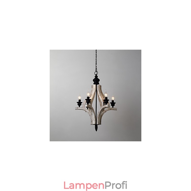 Vintage Malerei Feature Mini Stil Holz Bambus Kronleuchter Lampe die Dekorieren Pendelleuchte