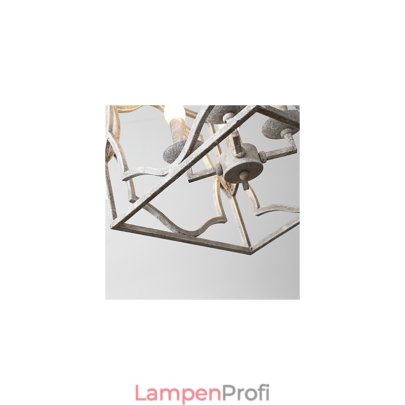 Vintage Metall Amerikanischer Industrieller Loft Malerei Farbe Europäische Kronleuchterlampe die Innendekoration Pendelleuchte