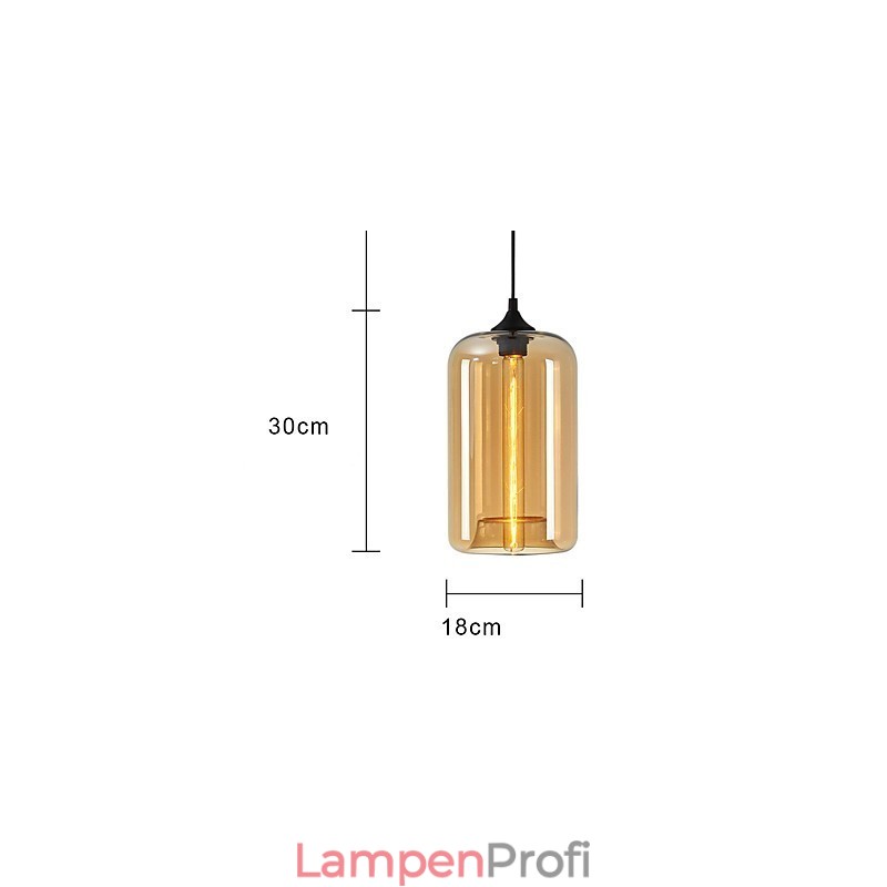 Flaschendesign Pendelleuchte 1 Licht Minimalistische Eisenmalerei