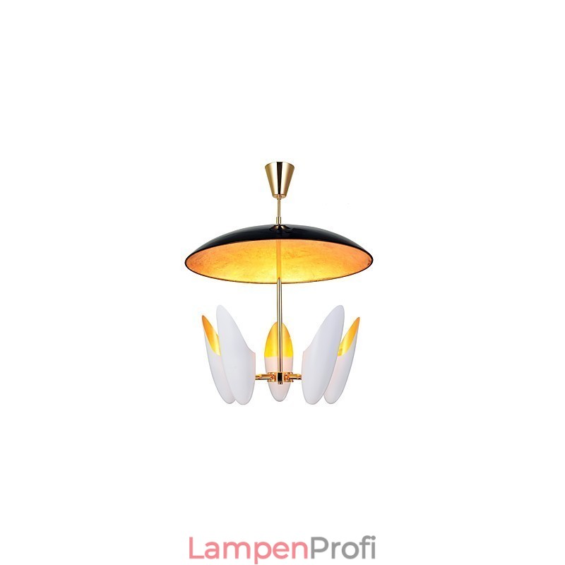 5-Licht-Kronleuchter Brief Art Moderne zeitgenössische Pendelleuchte