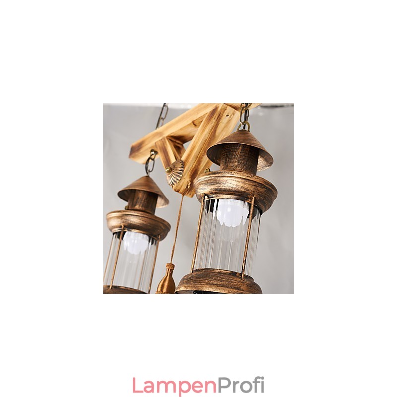 Rustikale Lodge Globe Vintage Retro Country Malerei Feature für Mini-Stil Designer Metall Kronleuchter