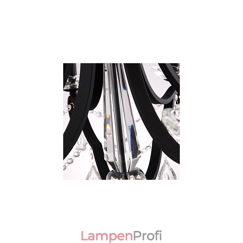 5 Lichter Kristall Kronleuchter Modern Zeitgenössisch Traditionell Klassisch Rustikal Lodge Vintage Retro Laterne Trommel Land Malerei