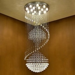 Moderne Kristall Deckenleuchte Pendelleuchte Indoor Kronleuchter Hause Hängende Beleuchtung Lampen Leuchten