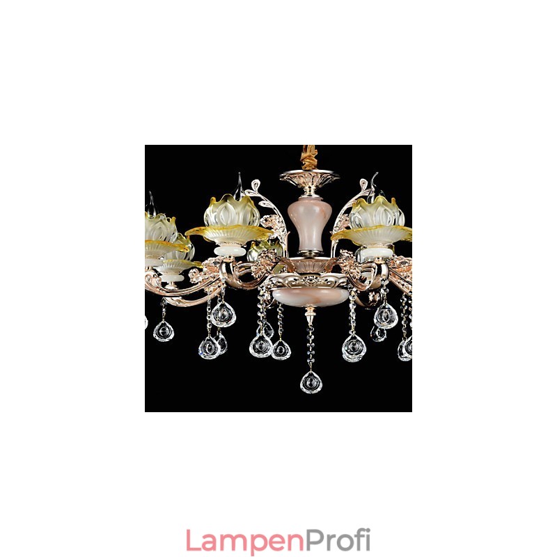 Moderne zeitgenössische traditionelle klassische Zinklegierungsfunktion für Kristall-Mini-Metallpendelleuchte