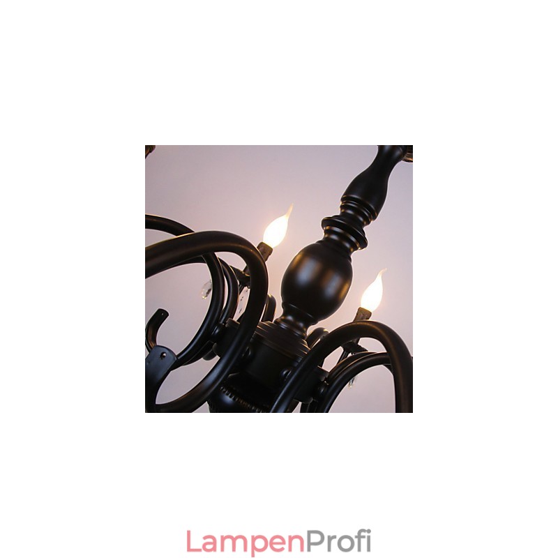 Europäischer Stil Kristallkerzenlampe Lampe Bekleidungsgeschäft Lampen und Laternen Dekoration Projekt Droplight