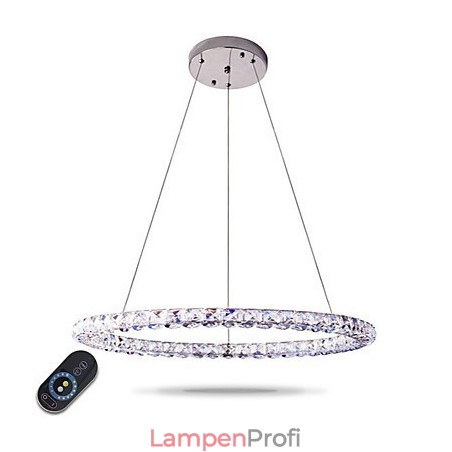 Moderne Ring Kristall Pendelleuchte Moderne Kristall Kronleuchter Deckenleuchte Innenleuchten Dimmbar mit Fernbedienung Moderne Ring Kristall Pendelleuchte Moderne Kristall Kronleuchter Deckenleuchte Innenleuchten Dimmbar mit Fernbedienung