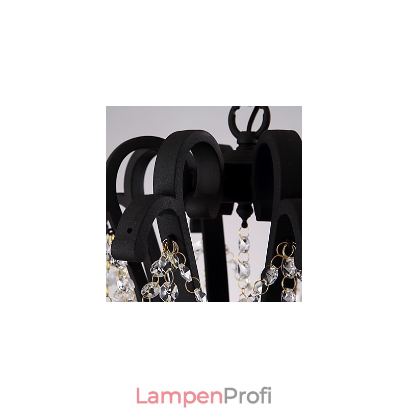 8 Lichter Kristall Kronleuchter Modern Zeitgenössisch Traditionell Klassisch Rustikal Lodge Vintage Retro Laterne Trommel Land Malerei