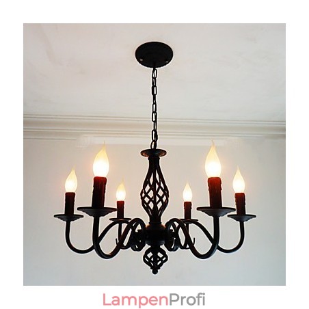Künstlerisch schick und modern, andere Funktionen für Kerzenstil, Metall, für den Innenbereich, 6 Glühbirnen, Kronleuchter Künstlerisch schick und modern, andere Funktionen für Kerzenstil, Metall, für den Innenbereich, 6 Glühbirnen, Kronleuchter