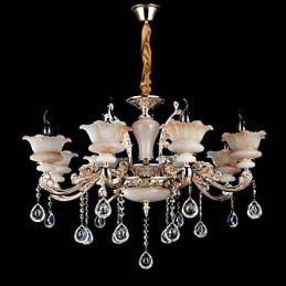 Moderne zeitgenössische traditionelle klassische Zinklegierungsfunktion für Kristall-Mini-Metallpendelleuchte