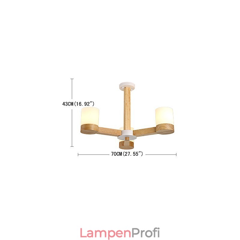 Kronleuchter mit 3 Lichtern, modern, zeitgenössisch, traditionell, klassisch, Vintage, Landhausstil, Holz-Funktion für Holz