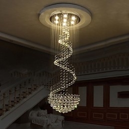 Moderne Kristall Deckenleuchter Lichter Indoor Pendelleuchte Deco Leuchten