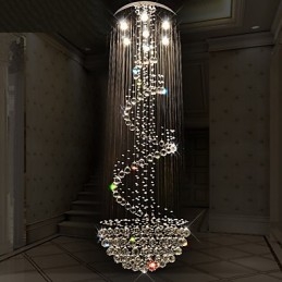 Moderne Kristall Deckenleuchter Lichter Indoor Pendelleuchte Deco Leuchten