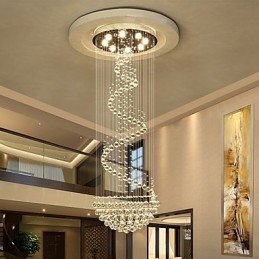 Moderne Kristall Deckenleuchter Lichter Indoor Pendelleuchte Deco Leuchten