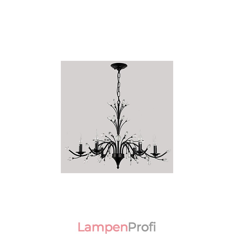 6 Lichter Kristall Kronleuchter Modern Zeitgenössisch Traditionell Klassisch Vintage Retro Country Malerei Feature