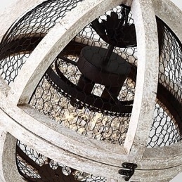 Vintage Metall American Industrial Loft Malerei Farbe Holz Kronleuchter Lampe die Indoor Dekorieren Pendelleuchte