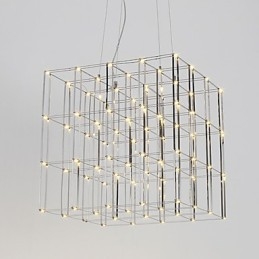 Moderne Kronleuchter Licht Edelstahl Lampe Loft Beleuchtung