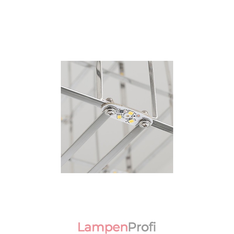 Moderne Kronleuchter Licht Edelstahl Lampe Loft Beleuchtung