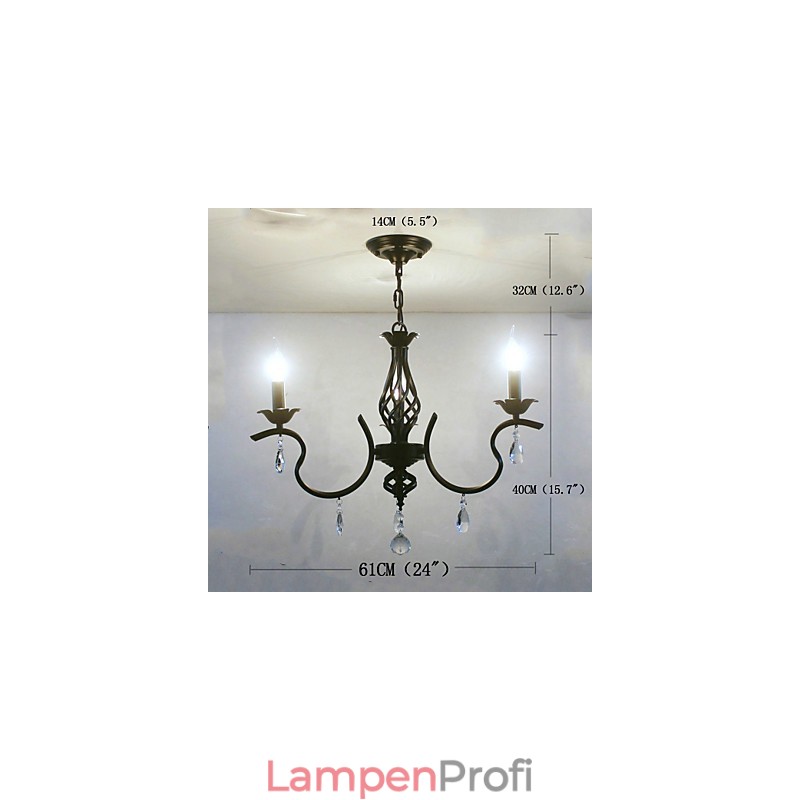 Europäischer Stil Kristall Kronleuchter Kleiner Kronleuchter Einfache Kreative Lampen