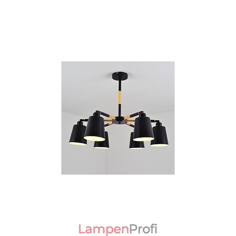 Pendelleuchte Traditionelle Klassische Malerei Funktion für Mini-Stil Holz Bambus