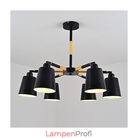 Pendelleuchte Traditionelle Klassische Malerei Funktion für Mini-Stil Holz Bambus