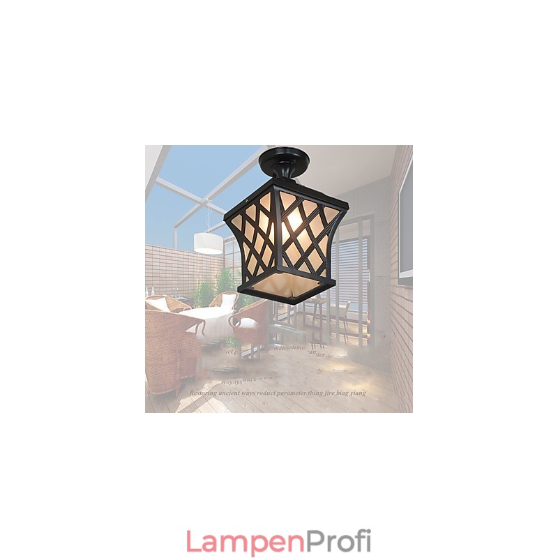 Ländlichen Lampe Amerikanischen Garten Terrasse Tür Im Freien Wasserdichte Trauben Droplight