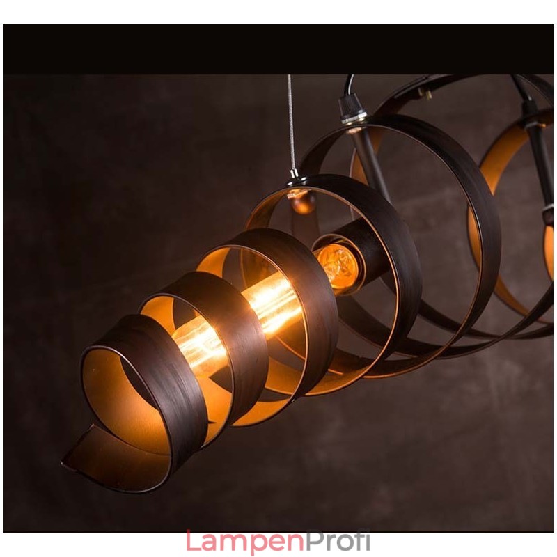 Retro Eisenlampe Moderner minimalistischer Kronleuchter im Industriestil