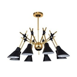 Personalisierte einstellbare Richtung Kunst Kronleuchter Lampe Kronleuchter N