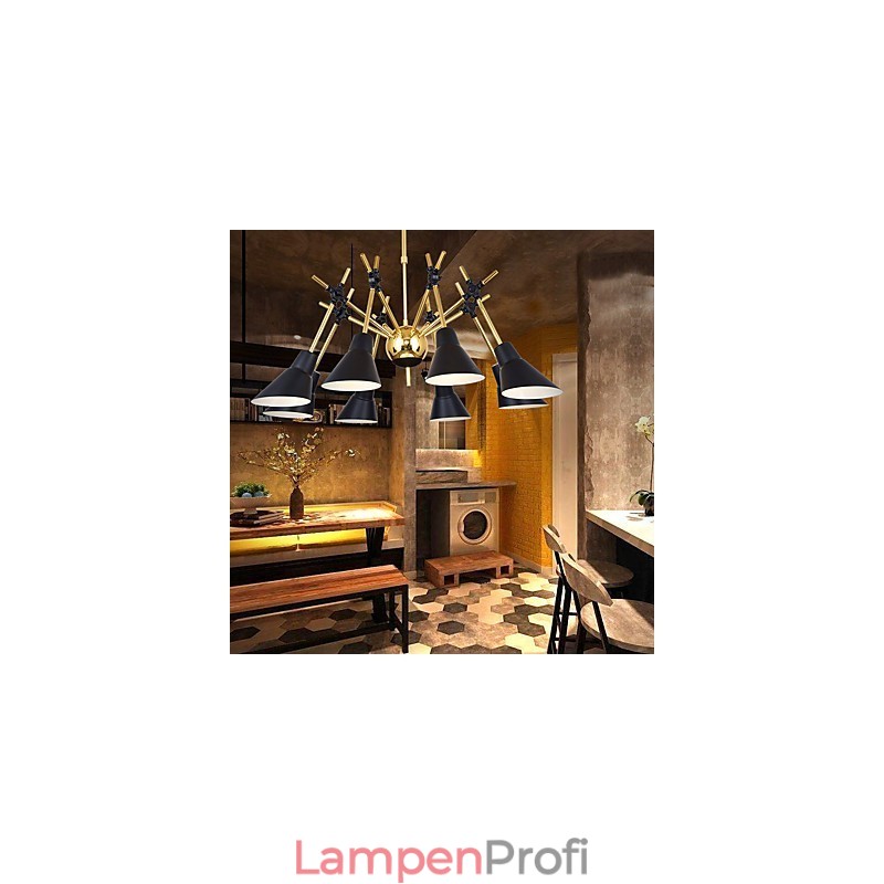 Personalisierte einstellbare Richtung Kunst Kronleuchter Lampe Kronleuchter N